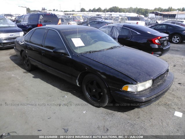 1G1BL52PXTR177168 - 1996 CHEVROLET CAPRICE / IMPALA CLASSIC/SS BLACK photo 1
