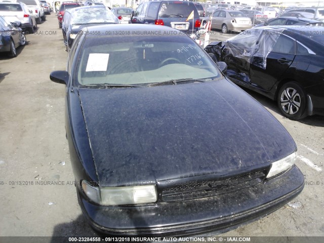 1G1BL52PXTR177168 - 1996 CHEVROLET CAPRICE / IMPALA CLASSIC/SS BLACK photo 6