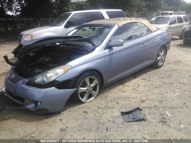 4T1FA38PX5U050975 - 2005 TOYOTA CAMRY SOLARA SE/SLE Mavi foto 2