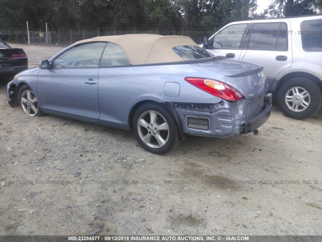 4T1FA38PX5U050975 - 2005 TOYOTA CAMRY SOLARA SE/SLE Mavi foto 3