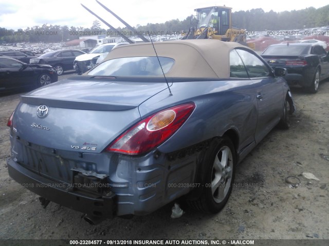 4T1FA38PX5U050975 - 2005 TOYOTA CAMRY SOLARA SE/SLE Mavi foto 4