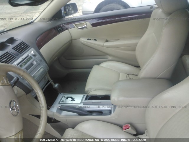 4T1FA38PX5U050975 - 2005 TOYOTA CAMRY SOLARA SE/SLE Mavi foto 5