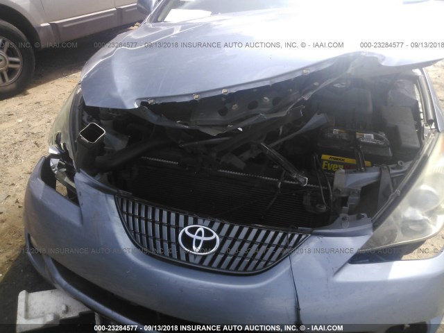 4T1FA38PX5U050975 - 2005 TOYOTA CAMRY SOLARA SE/SLE Mavi foto 6
