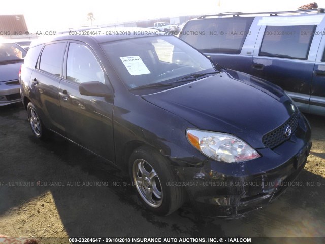 2T1KR32E94C263446 - 2004 TOYOTA COROLLA MATRIX XR BLACK photo 1