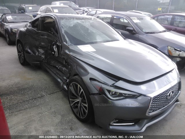 JN1EV7EK0HM362864 - 2017 INFINITI Q60 PREMIUM/SPORT GRAY photo 6