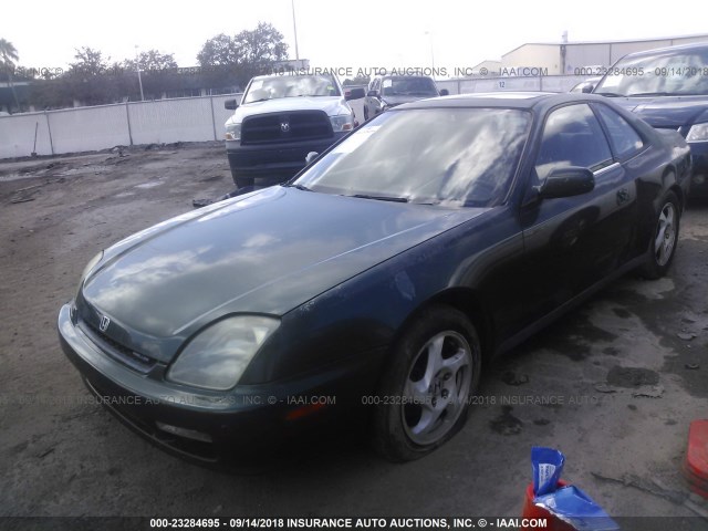 JHMBB6242XC000806 - 1999 HONDA PRELUDE GREEN photo 2