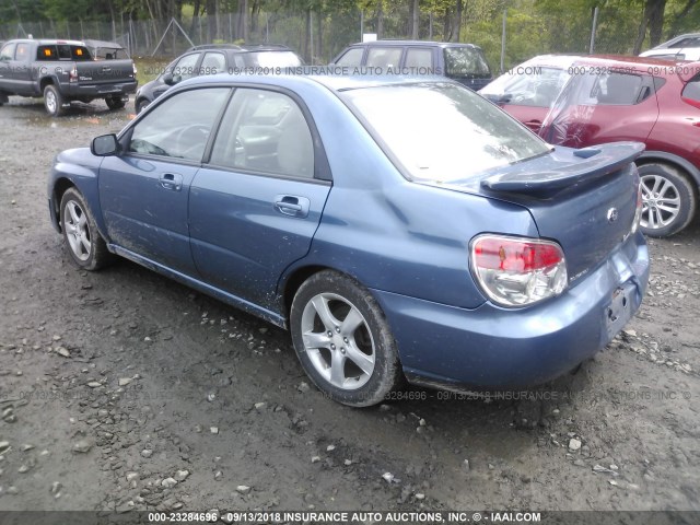 JF1GD61647G524493 - 2007 SUBARU IMPREZA 2.5I BLUE photo 3