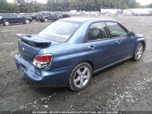 JF1GD61647G524493 - 2007 SUBARU IMPREZA 2.5I BLUE photo 4