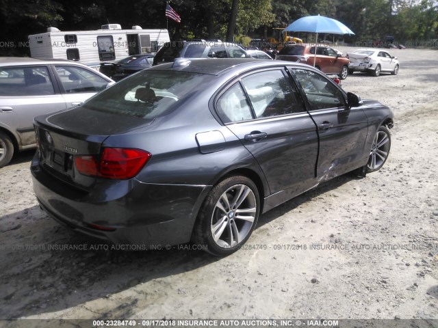 WBA3B5G52DNP40807 - 2013 BMW 328 XI SULEV GRAY photo 4