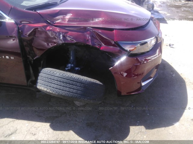 1G1ZB5ST7GF193754 - 2016 CHEVROLET MALIBU LS 栗色 照片 6