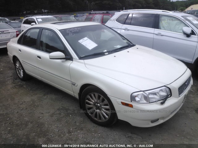 YV1TH592961440657 - 2006 VOLVO S80 2.5T WHITE photo 1