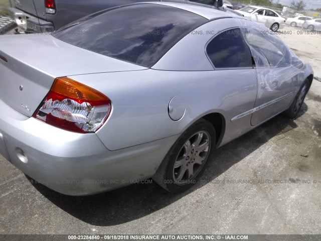 4C3AG52H11E045651 - 2001 CHRYSLER SEBRING LXI GRAY photo 4