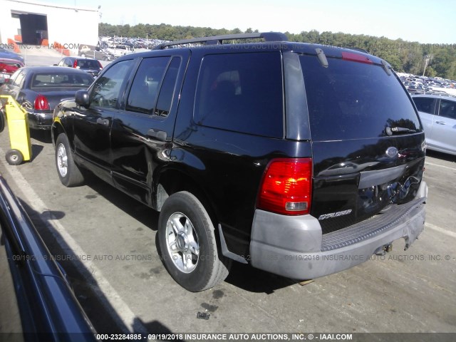 1FMZU62K23UB87327 - 2003 FORD EXPLORER XLS/XLS SPORT BLACK photo 3