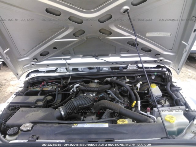 1J4AA2D10AL113179 - 2010 JEEP WRANGLER SPORT 银色 照片 10