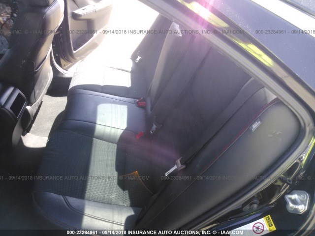 4T1BF1FK7FU048873 - 2015 TOYOTA CAMRY LE/XLE/SE/XSE BLACK photo 8