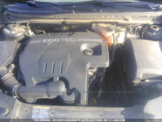 1G1ZG57B68F172364 - 2008 CHEVROLET MALIBU LS Dəniz mavisi foto 10