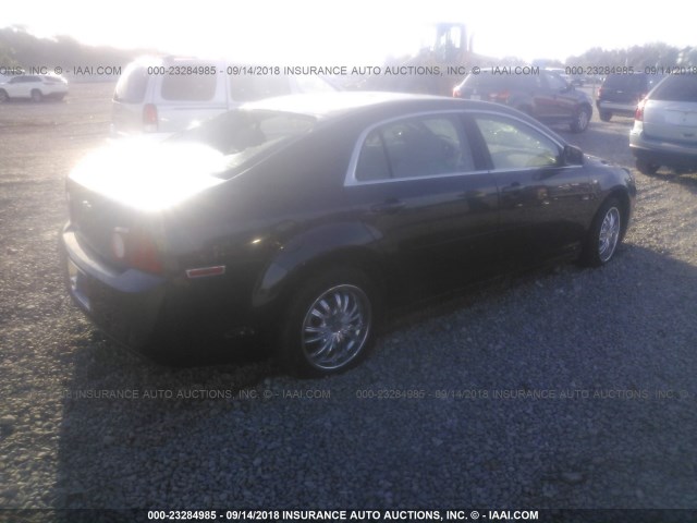 1G1ZG57B68F172364 - 2008 CHEVROLET MALIBU LS Dəniz mavisi foto 4