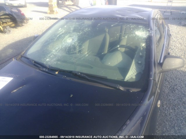 1G1ZG57B68F172364 - 2008 CHEVROLET MALIBU LS Dəniz mavisi foto 6