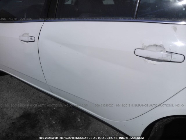 1G2ZF57B384293363 - 2008 PONTIAC G6 VALUE LEADER/BASE WHITE photo 6