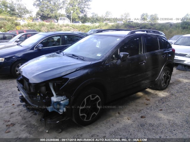 JF2GPALC6G8243671 - 2016 SUBARU CROSSTREK LIMITED GRAY photo 2