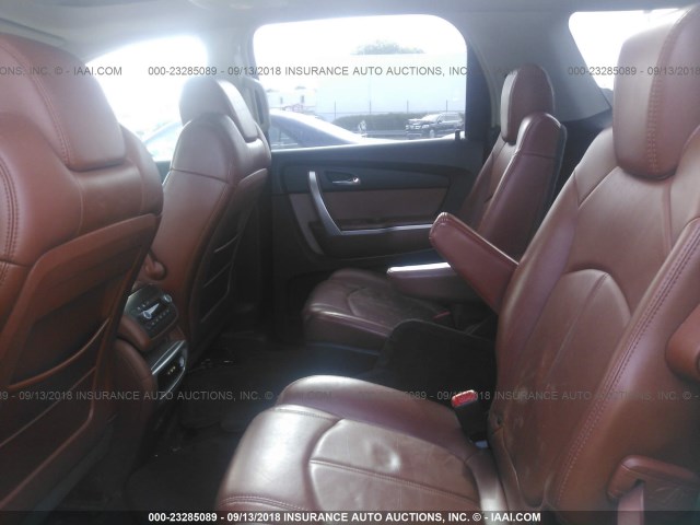 1GKEV23768J155836 - 2008 GMC ACADIA SLT-1 Marrón foto 8