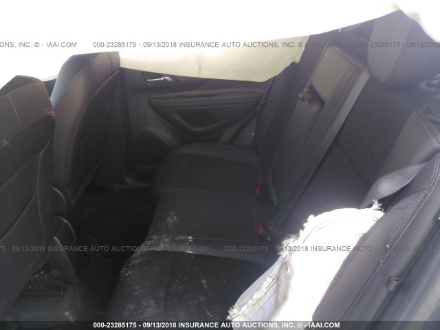 KL4CJASB8HB172902 - 2017 BUICK ENCORE PREFERRED GRAY photo 8