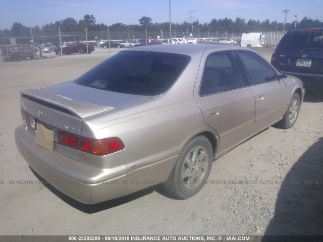 4T1BG22K01U040468 - 2001 TOYOTA CAMRY CE/LE/XLE 米色 照片 4