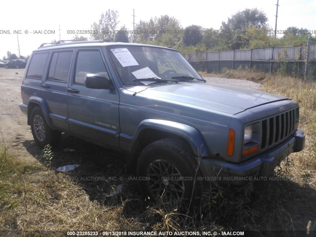 1J4FJ68S3WL116312 - 1998 JEEP CHEROKEE SPORT/CLASSIC Light Blue photo 1