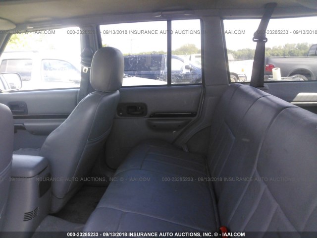 1J4FJ68S3WL116312 - 1998 JEEP CHEROKEE SPORT/CLASSIC ღია ლურჯი ფოტო 8