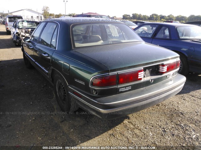 1G4HR52L9SH557972 - 1995 BUICK LESABRE LIMITED GREEN photo 3