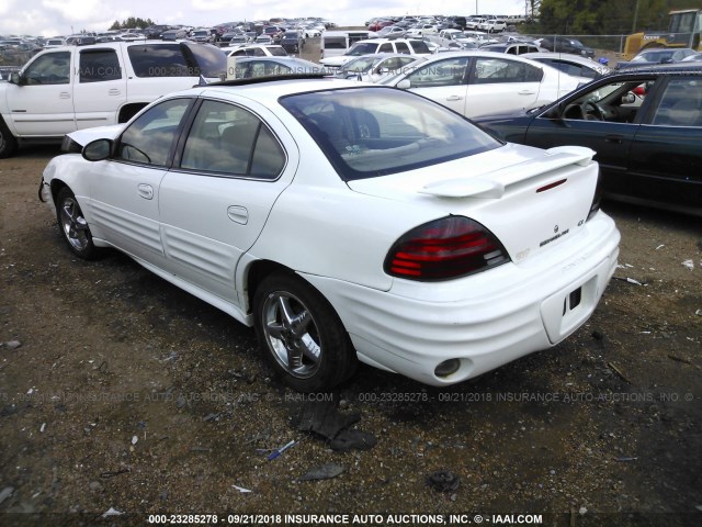 1G2NF52E82M706904 - 2002 PONTIAC GRAND AM SE1 WHITE photo 3