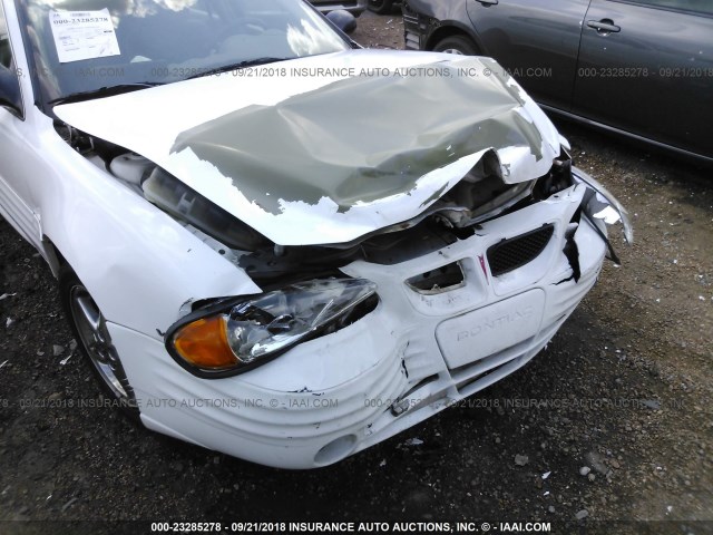 1G2NF52E82M706904 - 2002 PONTIAC GRAND AM SE1 WHITE photo 6