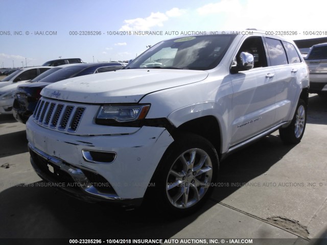 1C4RJFJT1EC268657 - 2014 JEEP GRAND CHEROKEE SUMMIT Ağ foto 2