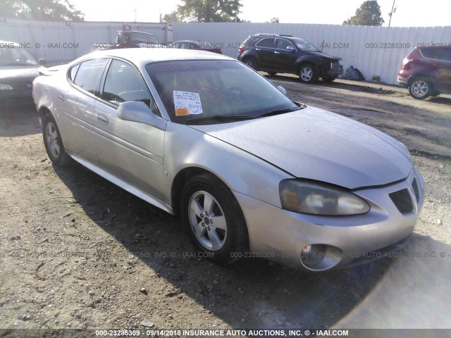 2G2WP552061193846 - 2006 PONTIAC GRAND PRIX SILVER photo 1