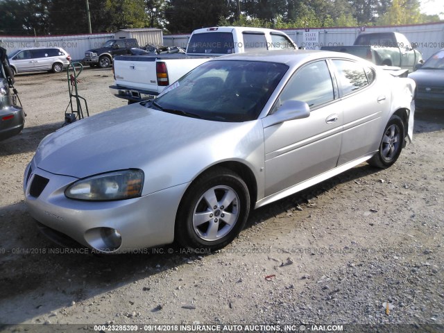 2G2WP552061193846 - 2006 PONTIAC GRAND PRIX SILVER photo 2