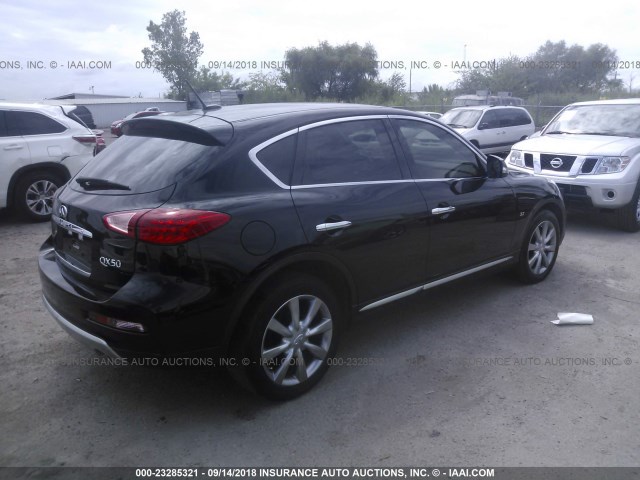 JN1BJ0RP8HM381562 - 2017 INFINITI QX50 BLACK photo 4