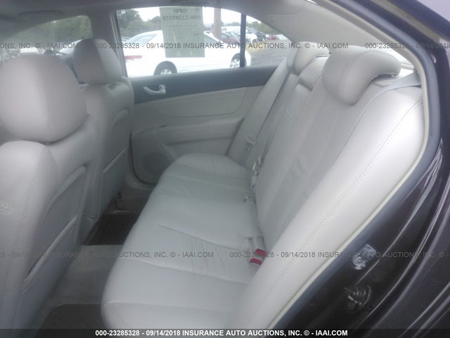5NPEU46F46H051297 - 2006 HYUNDAI SONATA GLS/LX Tünd qırmızı foto 8