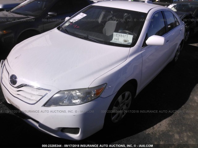 4T1BF3EK8BU606429 - 2011 TOYOTA CAMRY SE/LE/XLE თეთრი ფოტო 2