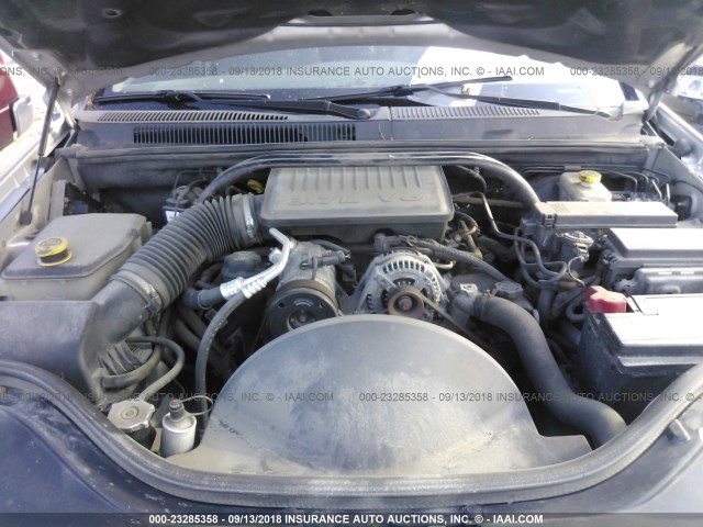 1J4GR48K55C715907 - 2005 JEEP GRAND CHEROKEE LAREDO/COLUMBIA/FREEDOM 银色 照片 10