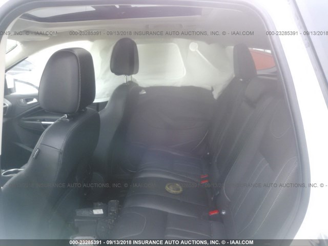 1FMCU9J93DUC01095 - 2013 FORD ESCAPE TITANIUM WHITE photo 8