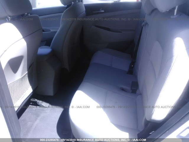 KM8J33A45GU072552 - 2016 HYUNDAI TUCSON LIMITED/SPORT AND ECO/SE SILVER photo 8