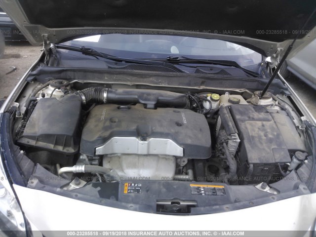 1G11C5SL4EF301951 - 2014 CHEVROLET MALIBU 1LT თაფლისფერი ფოტო 10