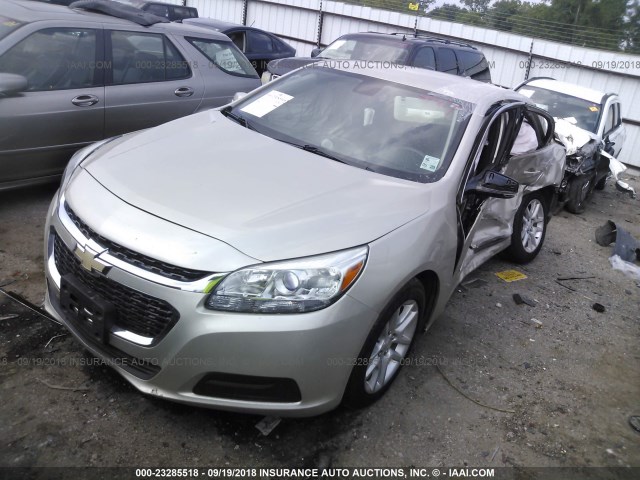 1G11C5SL4EF301951 - 2014 CHEVROLET MALIBU 1LT TAN photo 2