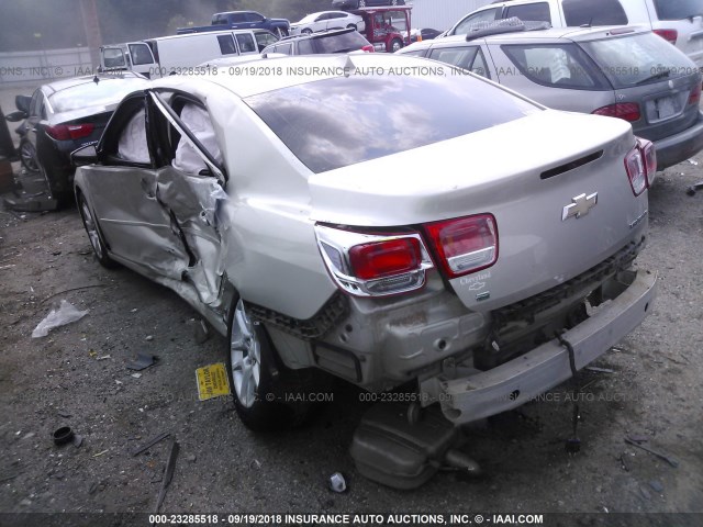 1G11C5SL4EF301951 - 2014 CHEVROLET MALIBU 1LT თაფლისფერი ფოტო 3