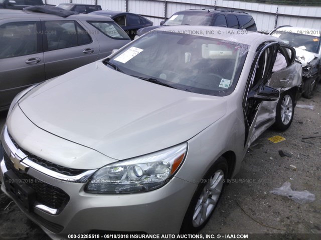 1G11C5SL4EF301951 - 2014 CHEVROLET MALIBU 1LT თაფლისფერი ფოტო 6