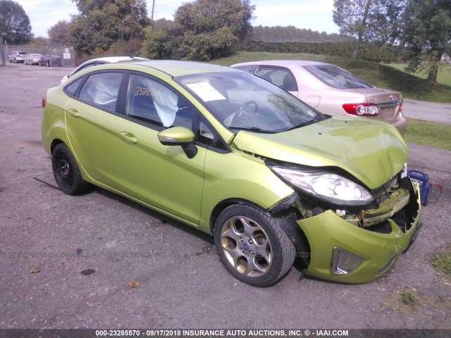 3FADP4CJ4CM173732 - 2012 FORD FIESTA SEL GREEN photo 1