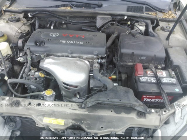 4T1BE30K85U007044 - 2005 TOYOTA CAMRY LE/XLE/SE Қоңыр фото 10