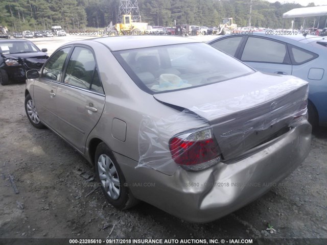 4T1BE30K85U007044 - 2005 TOYOTA CAMRY LE/XLE/SE BROWN photo 3