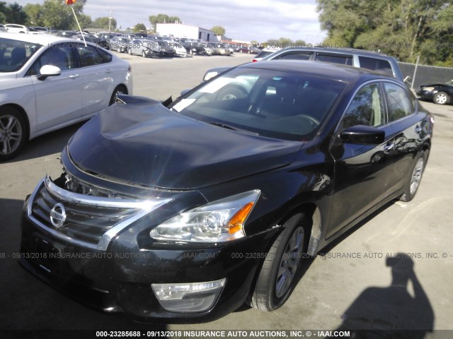 1N4AL3APXDC182390 - 2013 NISSAN ALTIMA 2.5/S/SV/SL BLACK photo 2