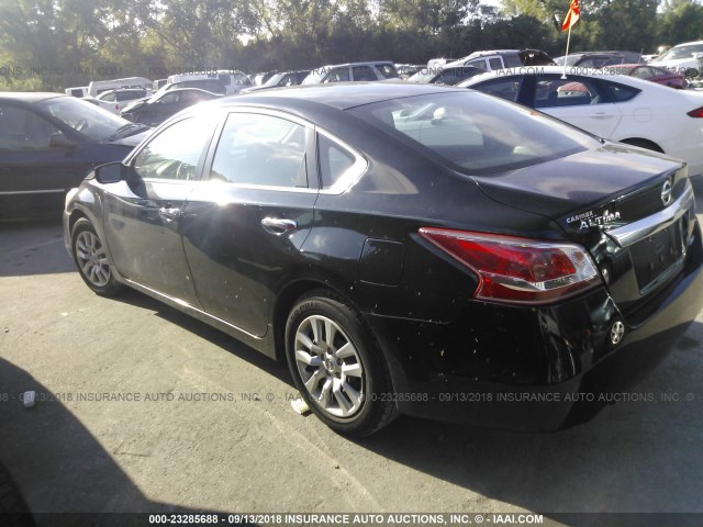 1N4AL3APXDC182390 - 2013 NISSAN ALTIMA 2.5/S/SV/SL BLACK photo 3